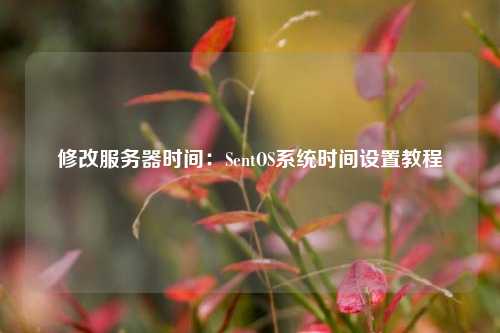修改服務(wù)器時(shí)間：SentOS系統(tǒng)時(shí)間設(shè)置教程