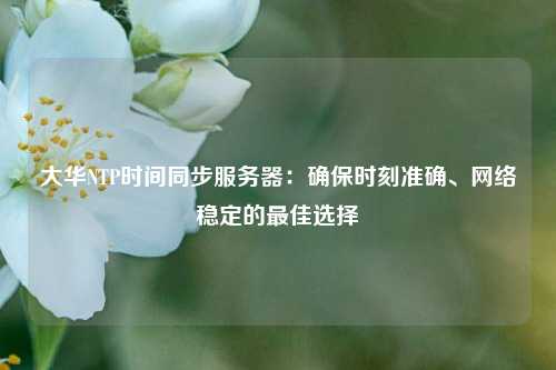 大華NTP時(shí)間同步服務(wù)器：確保時(shí)刻準(zhǔn)確、網(wǎng)絡(luò)穩(wěn)定的最佳選擇
